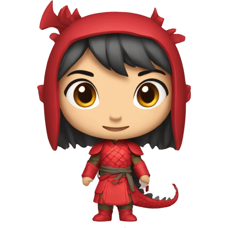 dragon mulan red emoji