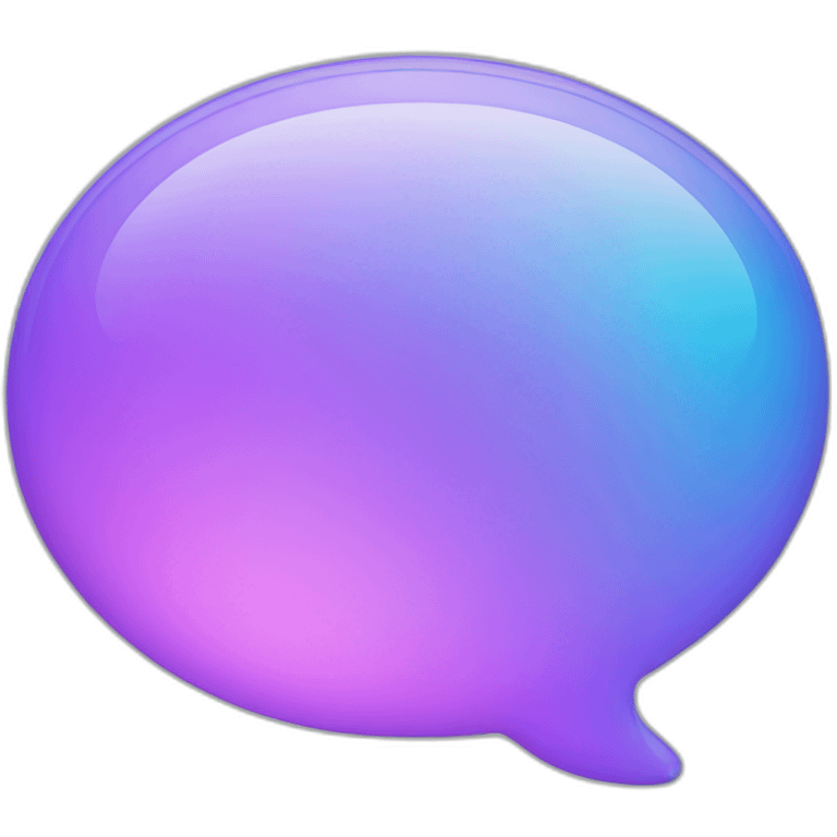 bubble chat with check emoji