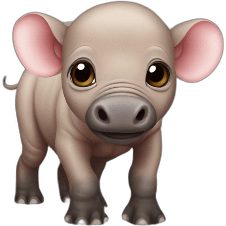 Baby Babirusa emoji