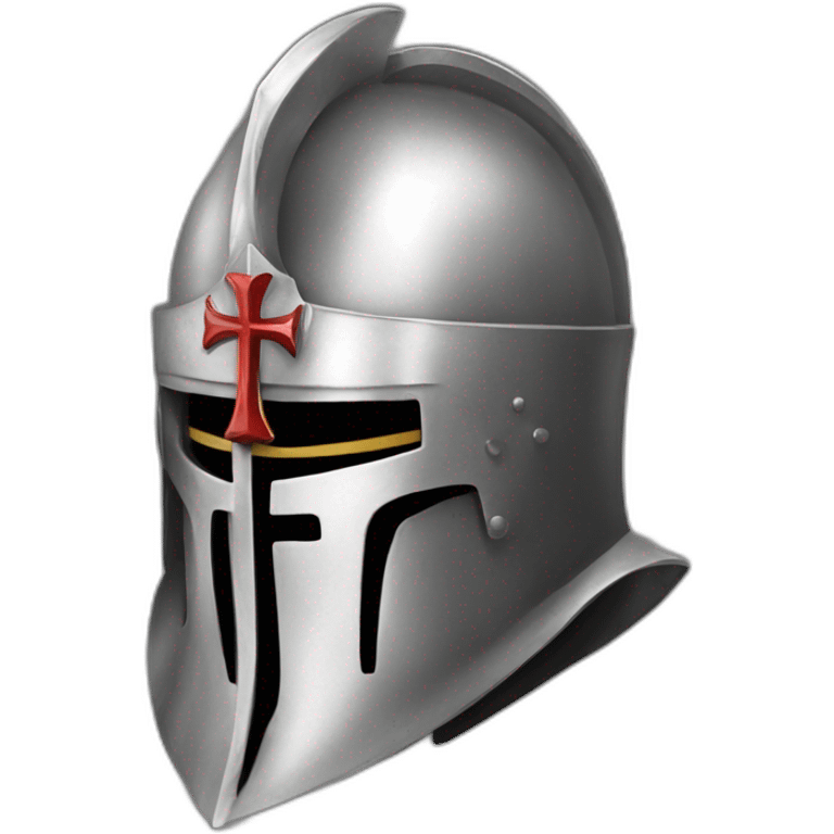 knight templar hyperrealistic emoji