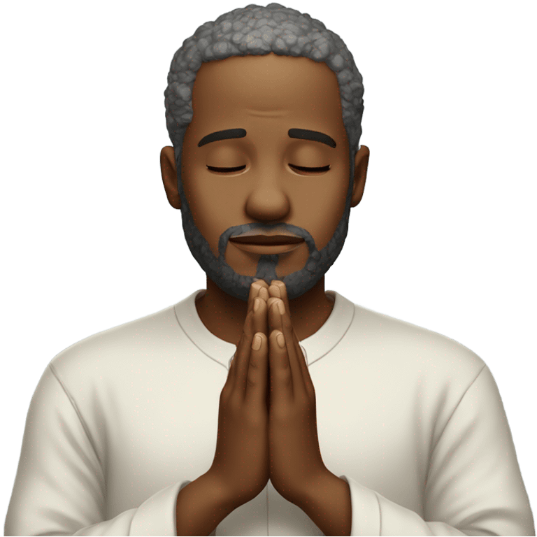 praying to god emoji