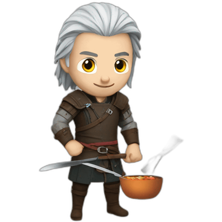 The witcher cooking emoji