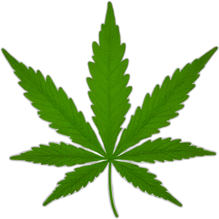 Cannabis flower emoji