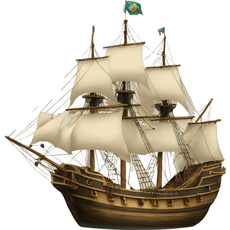 mayflower ship emoji