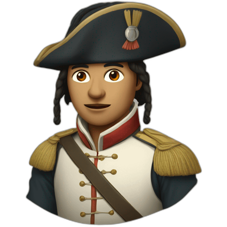 Dutch East India soldier from the past emoji