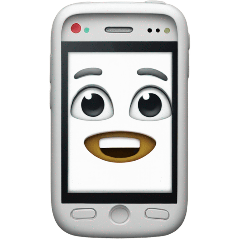 Phone front view emoji