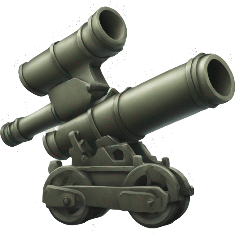 Artillery weapon emoji