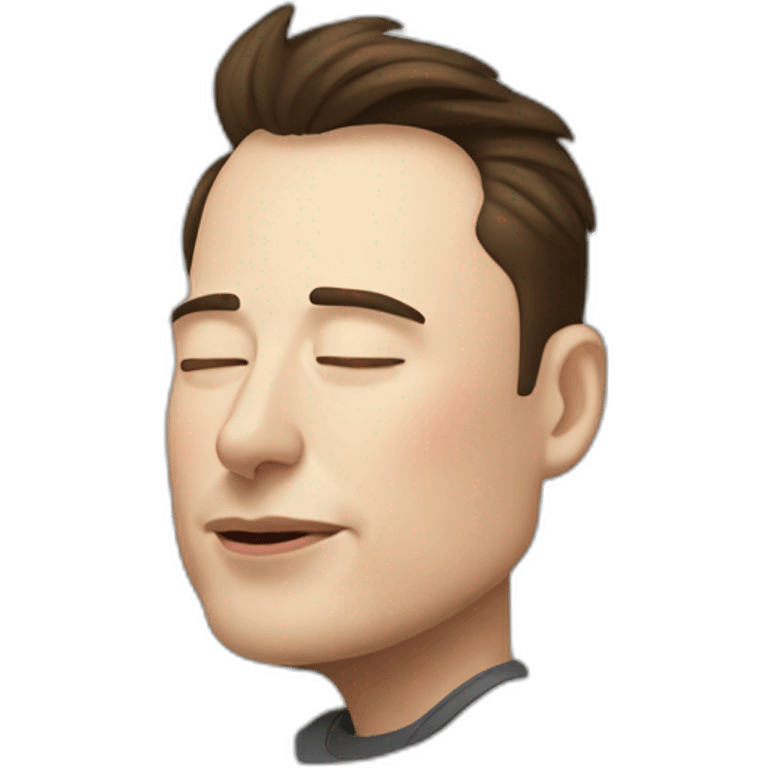 Elon musk sleep emoji