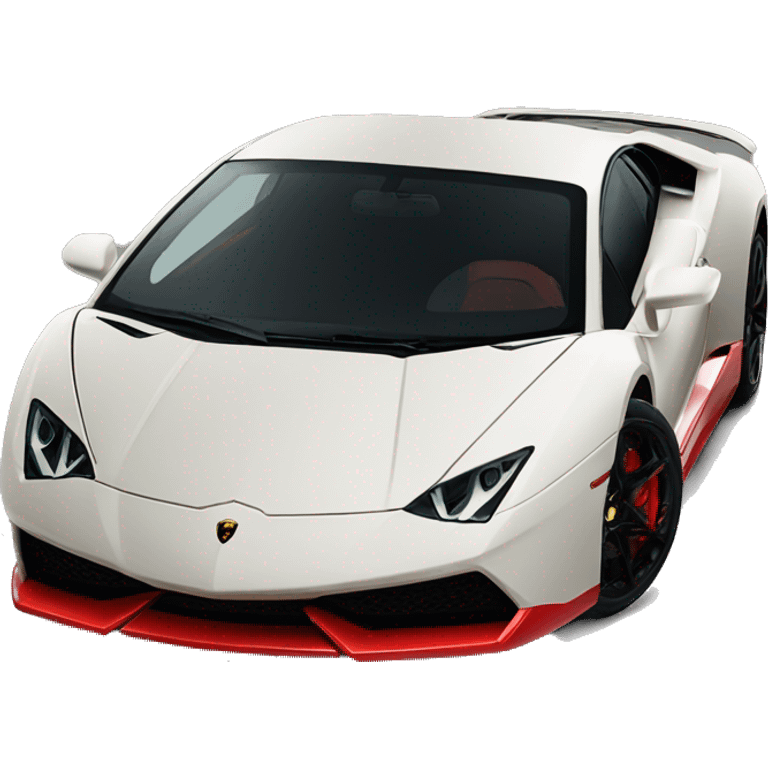 lamborghini rojo emoji