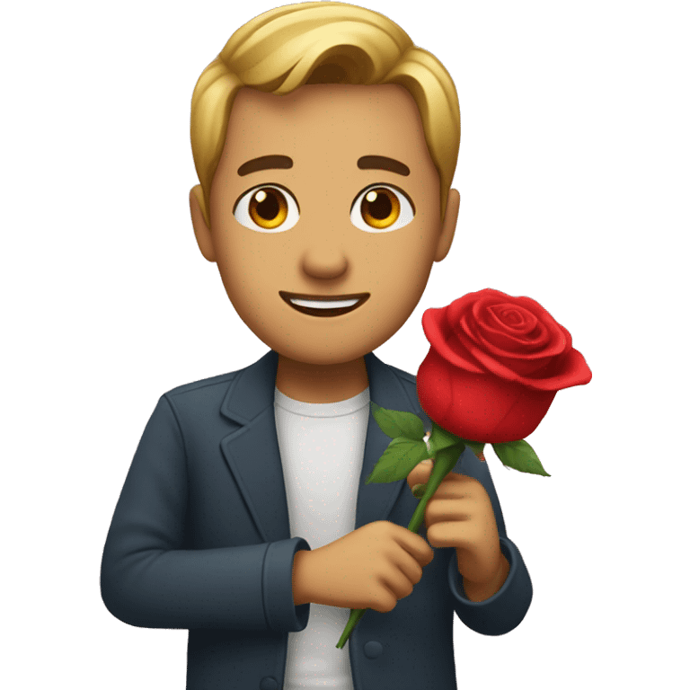 Getting a rose emoji