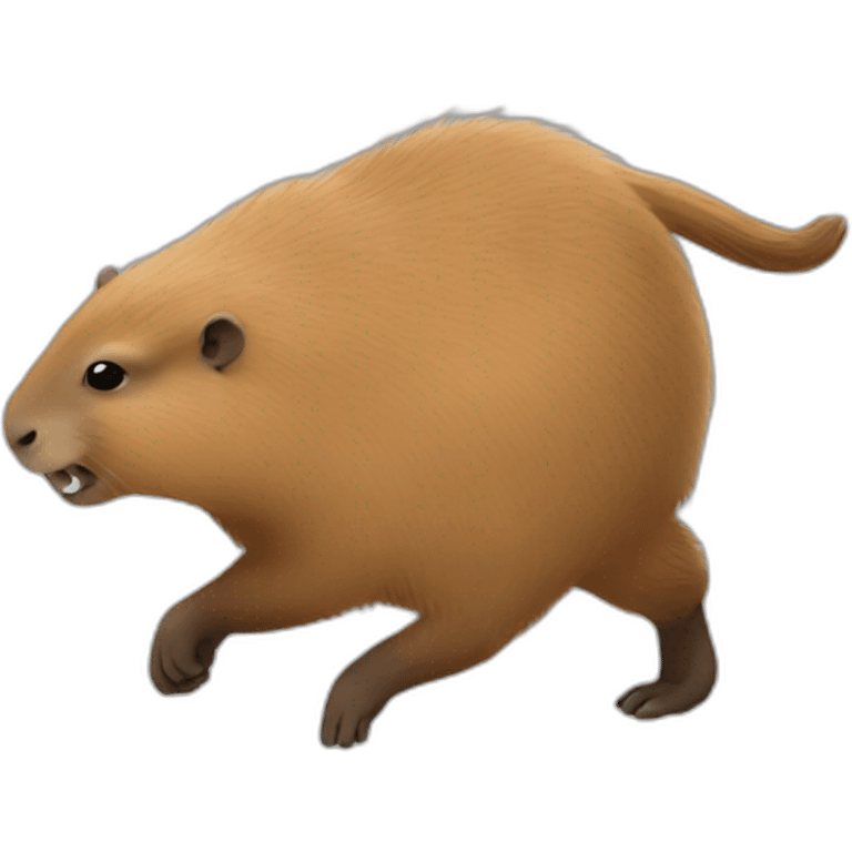 Capybara dance emoji