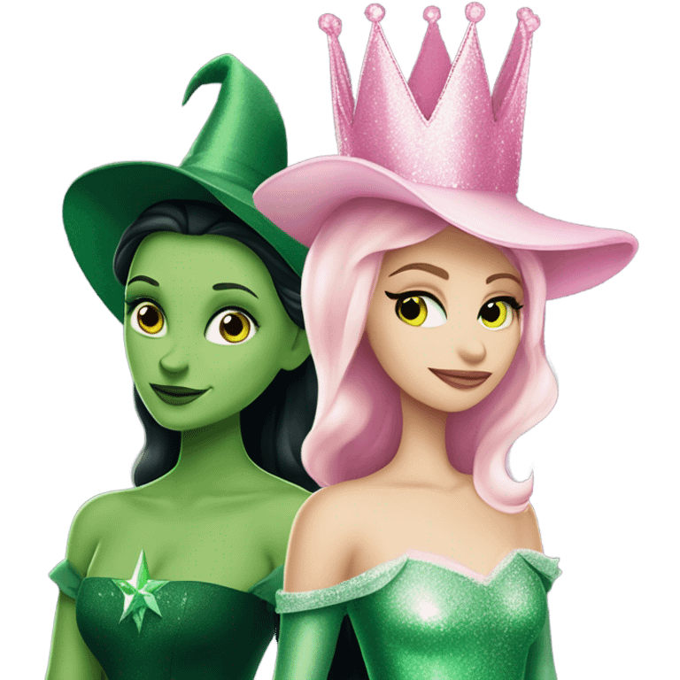 Glinda evil Elpba good emoji