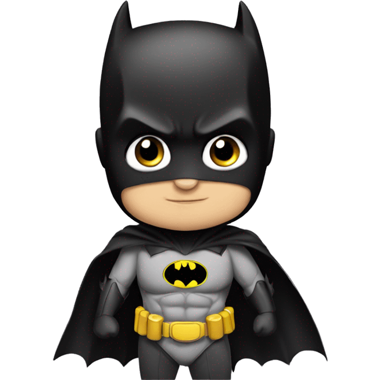 Small Baby Batman in love  emoji