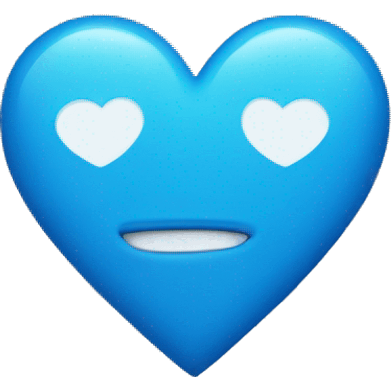 blue heart emoji