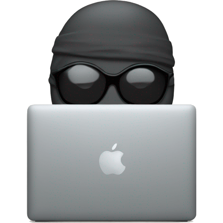 spion with macbook emoji