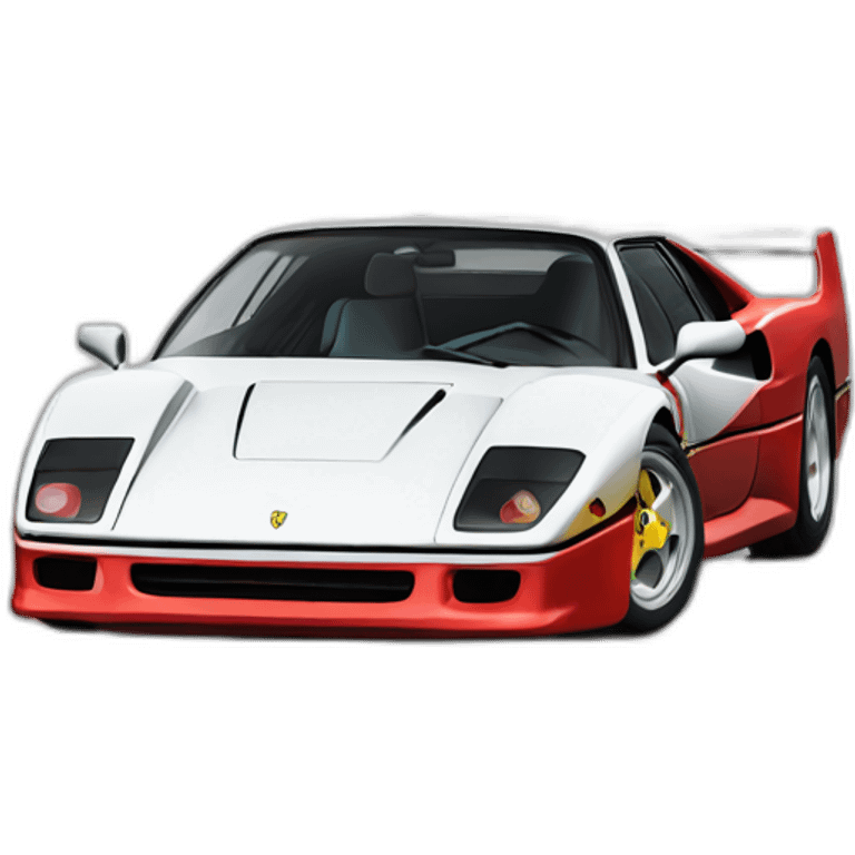 ferrari f 40 emoji