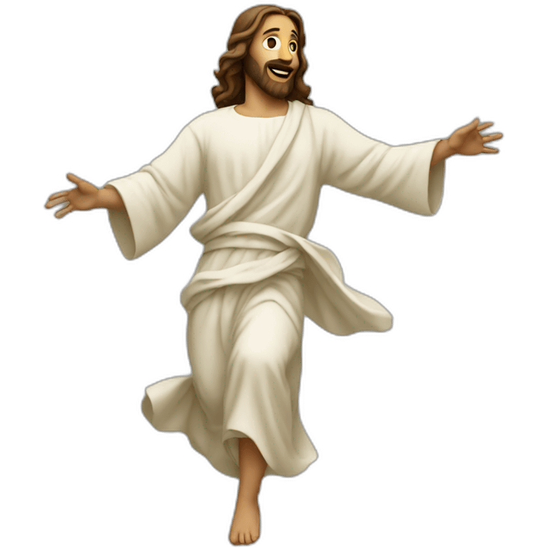 jesus dancing emoji