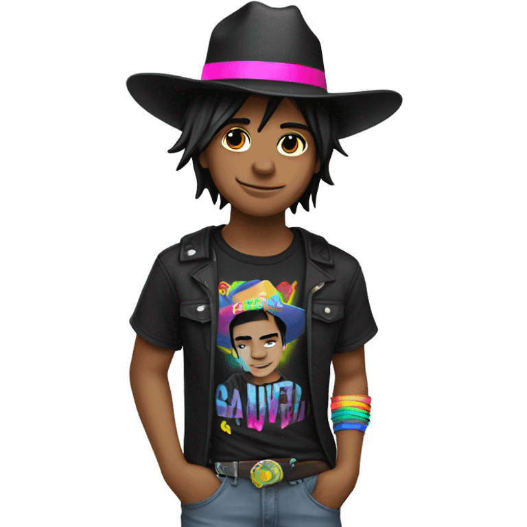 Emo raver country boy  emoji