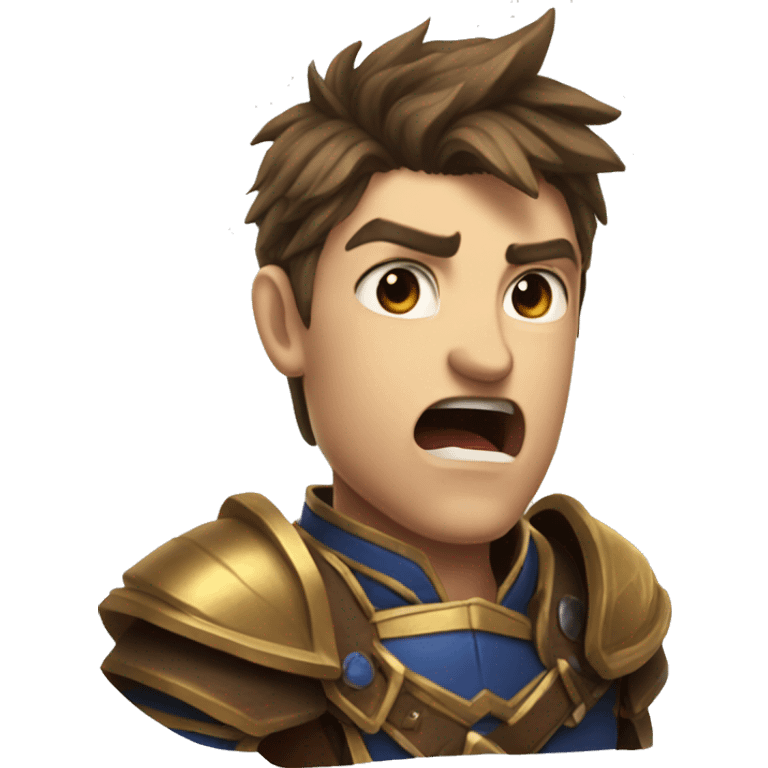 Garen Mouth Open emoji