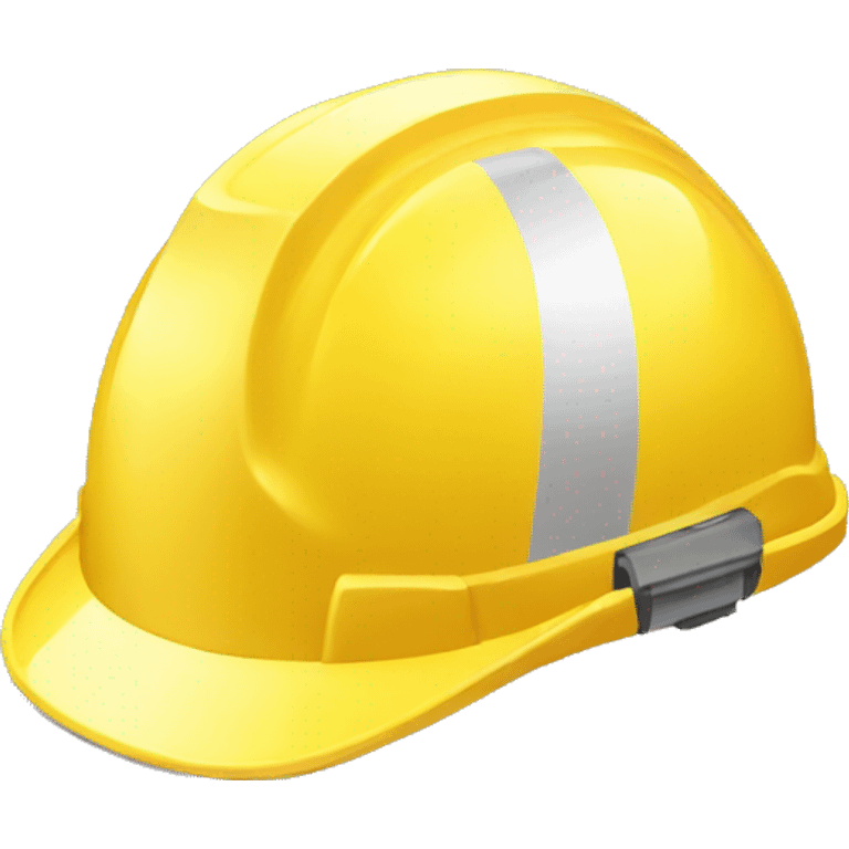 Yellow Hard hat emoji