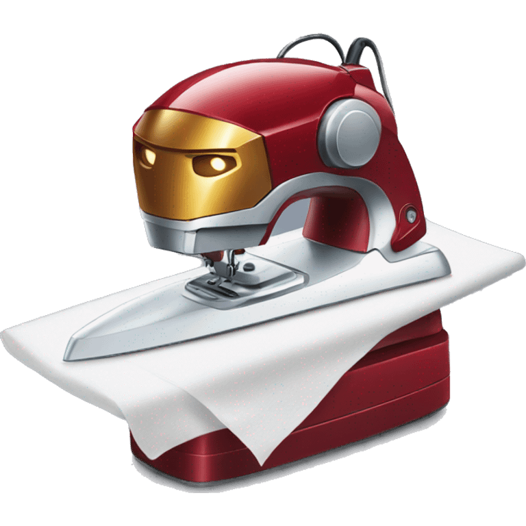 ironman ironing clothes emoji