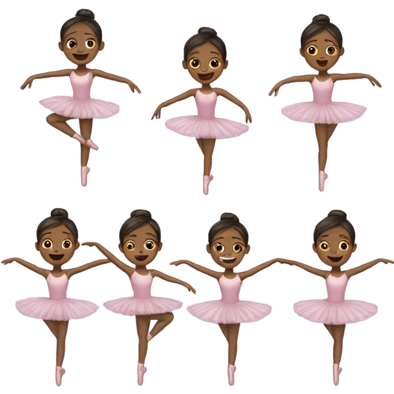 Friends ballet  emoji