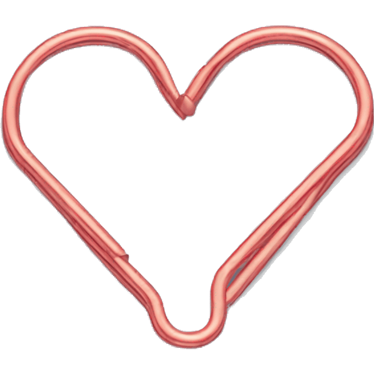 paper clip heart emoji