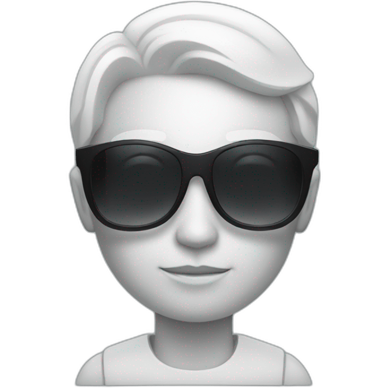 AI Personal Assistant with Shades emoji