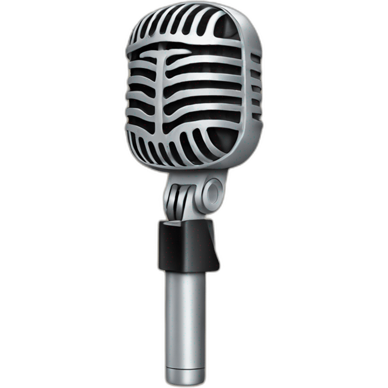 Microphone coupé emoji