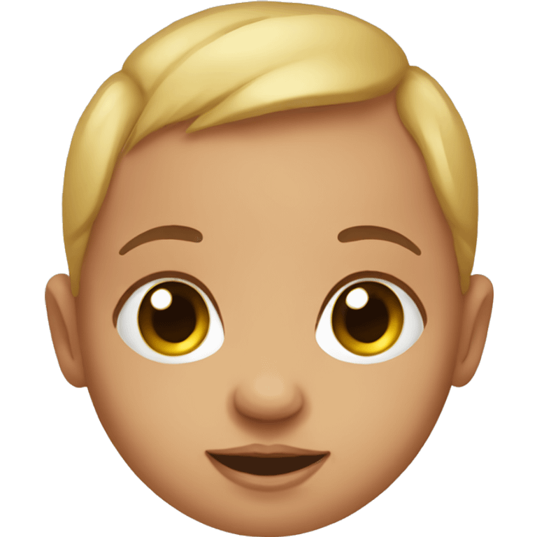 A newborn baby emoji