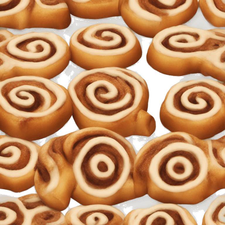 A cinnamon roll emoji