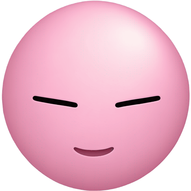 pastel pink ball emoji