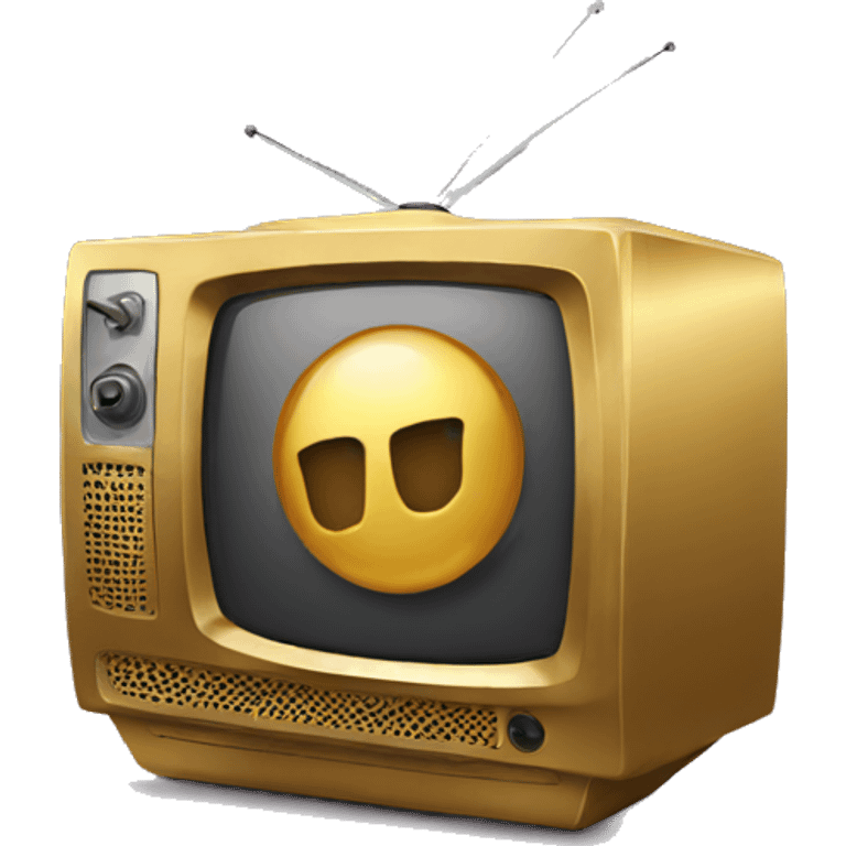 gold tv emoji