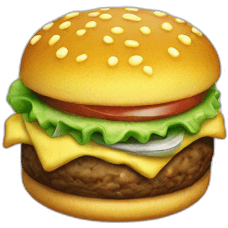 Spongebob's Krabby patty emoji