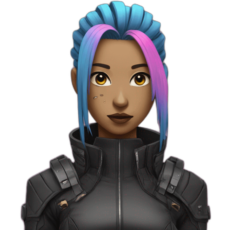 Cyberpunk anime emoji