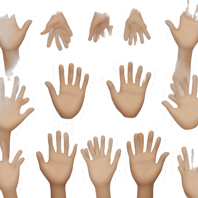 Hands that make a circle emoji