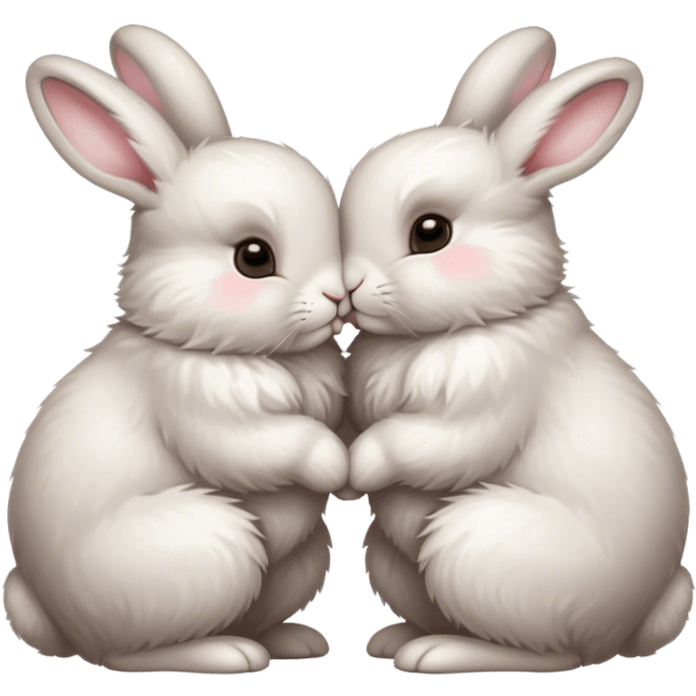 Bunny’s kissing emoji