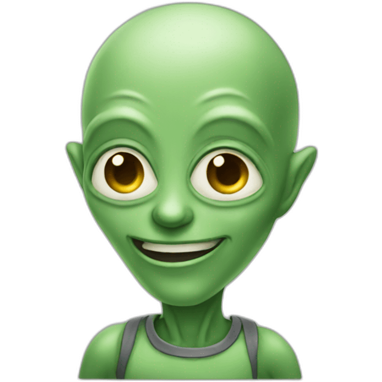 Alien superstar emoji