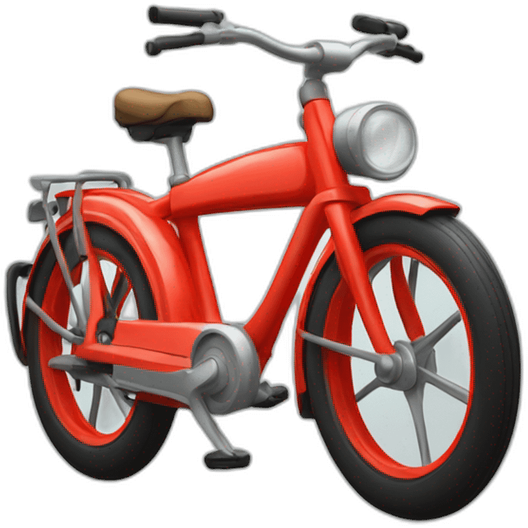 Emergency bike emoji