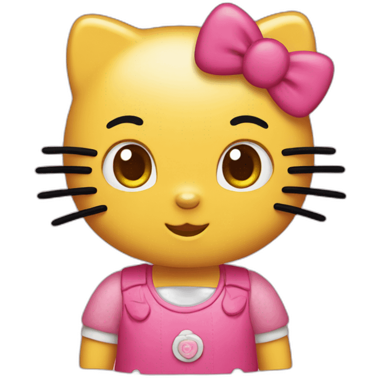 Hello kitty emoji