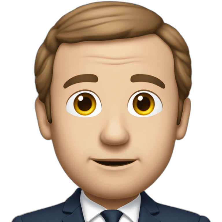 Macron qui écrase la france emoji