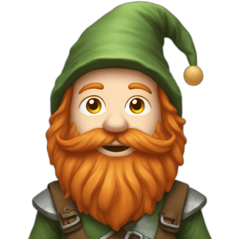 Ginger gnome emoji