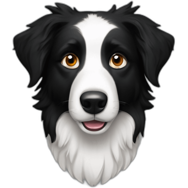 a Border collie in game of thones emoji