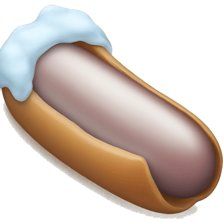 Icy sausage  emoji