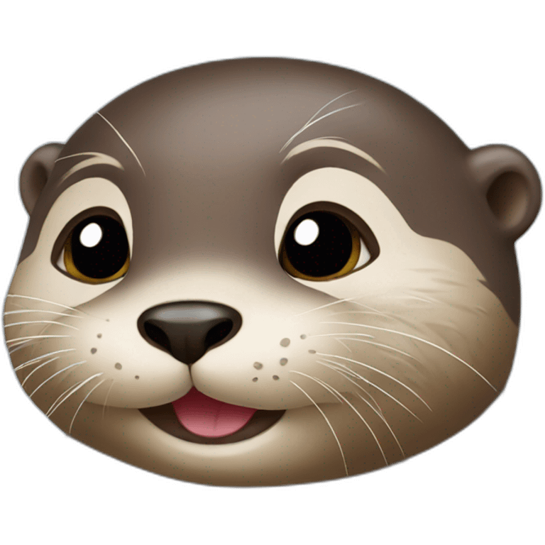 In love baby otter emoji