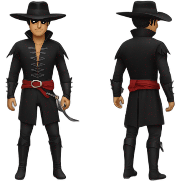 Zorro emoji