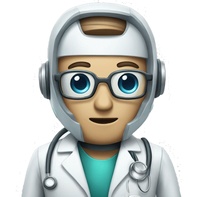 Doctor robot emoji