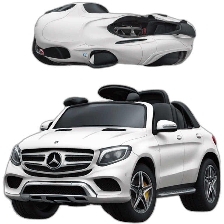 Sport Mercedes white emoji