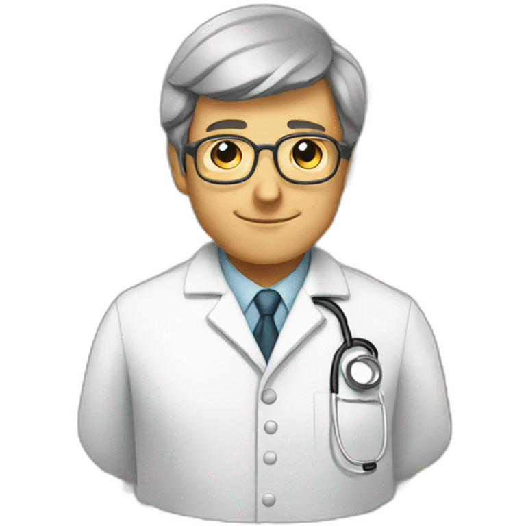 The doctor prescribed me a new medication. emoji