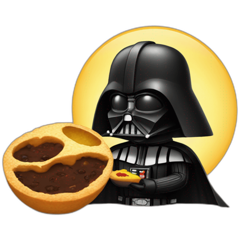 Dark vador eat a sun  emoji